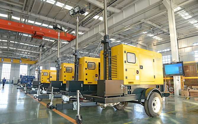Features of Huaquan Lighting Tower Generators
