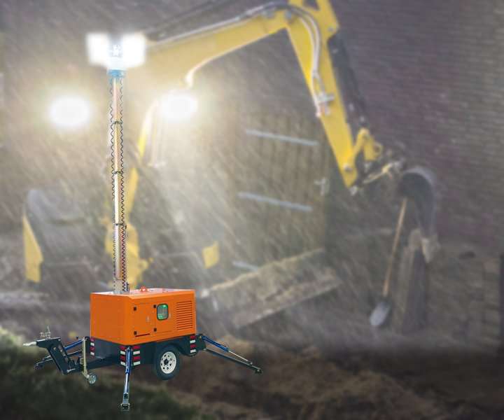 Huaquan Lighting Tower Generator Application Scenarios