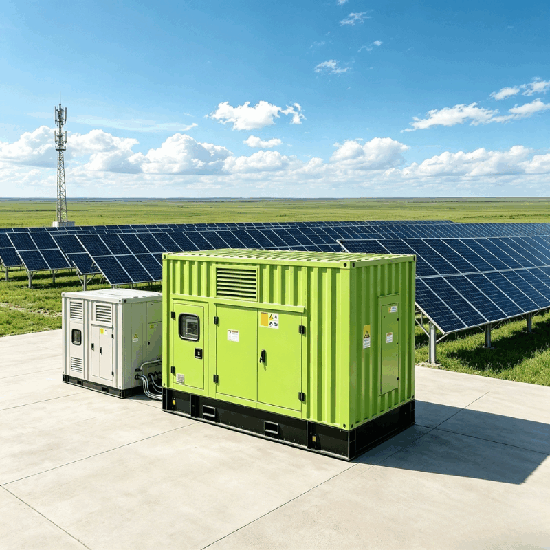 New energy-coupled generating unit