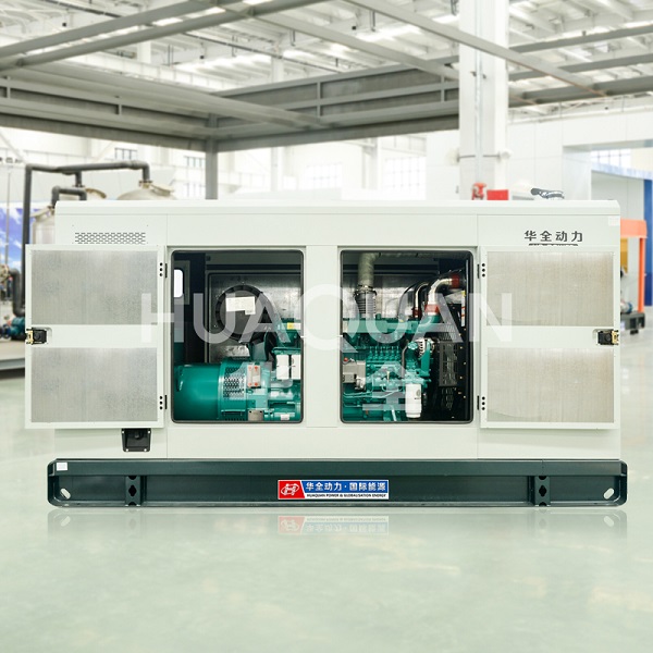 Quiet diesel generator