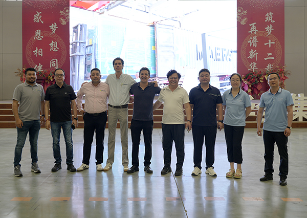 Mexican customers visited Huaquan for inspe